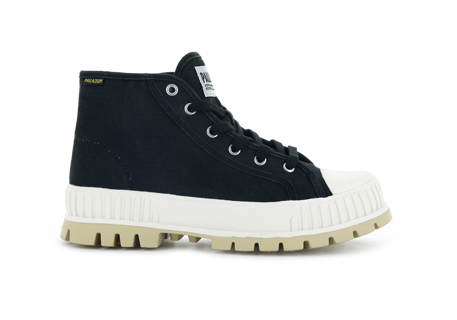 Black White Palladium Pallashock | FUX2230HA