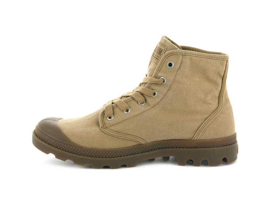 Khaki Palladium Pampa Hi | ORK3848QX