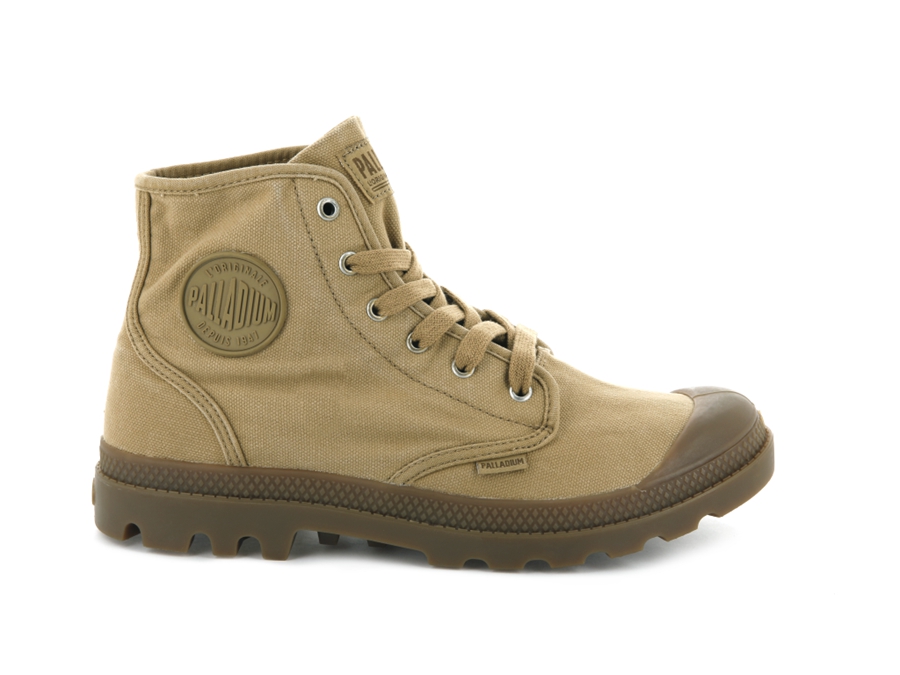 Khaki Palladium Pampa Hi | ORK3848QX
