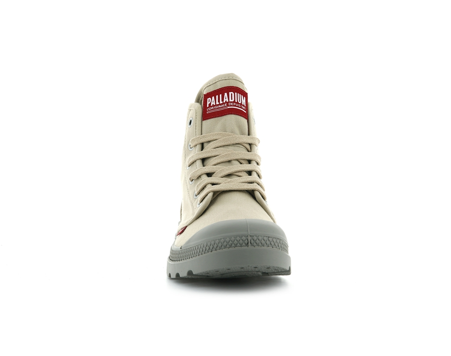 Khaki Palladium Pampa Hi | OXY9422ND