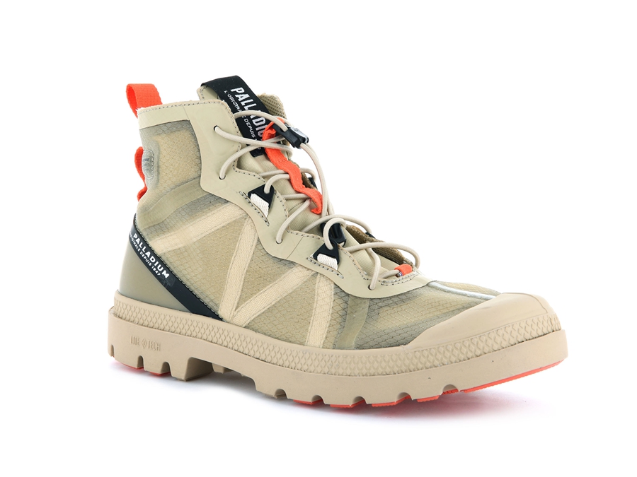 Khaki Palladium Travel Lite | QAM3257WT