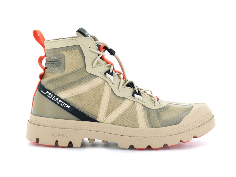 Khaki Palladium Travel Lite | QAM3257WT