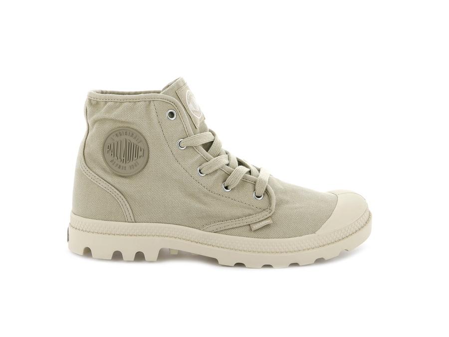 Light Green Palladium Pampa Hi | ABG291JX