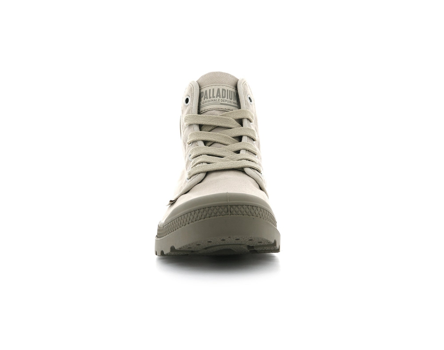 Light Khaki Palladium Pampa Hi | MMG9963QT