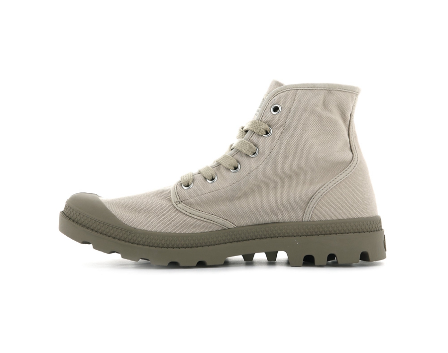 Light Khaki Palladium Pampa Hi | MMG9963QT