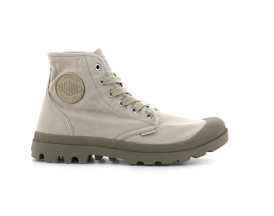 Light Khaki Palladium Pampa Hi | MMG9963QT