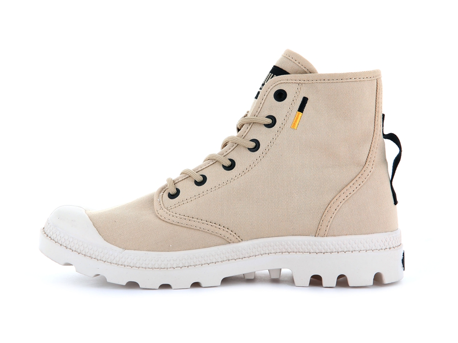 Light Khaki Palladium Pampa Hi | VON9053XF