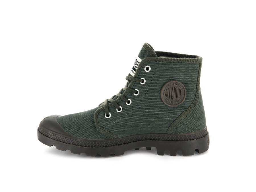 Olive Black Palladium Pampa Hi | YXV2034LU