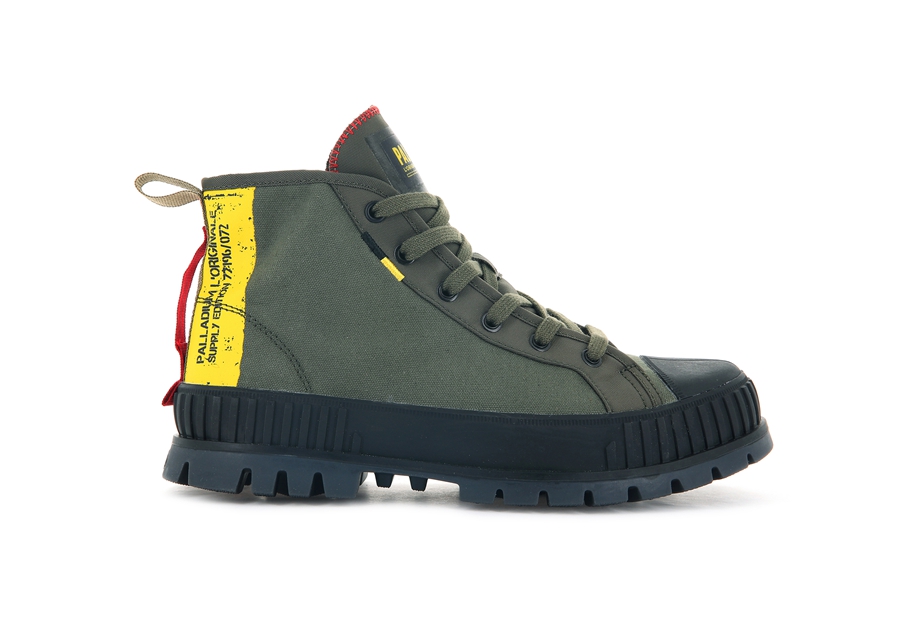 Olive Palladium Pallashock | PYK7873GW