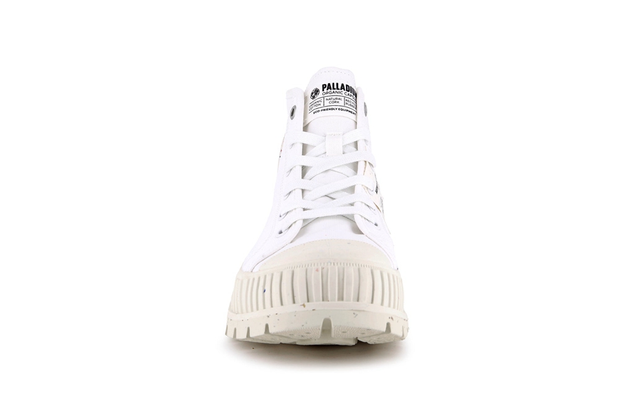 White Palladium Pallashock | VRP10078CW