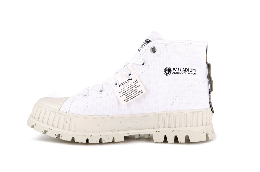 White Palladium Pallashock | VRP10078CW
