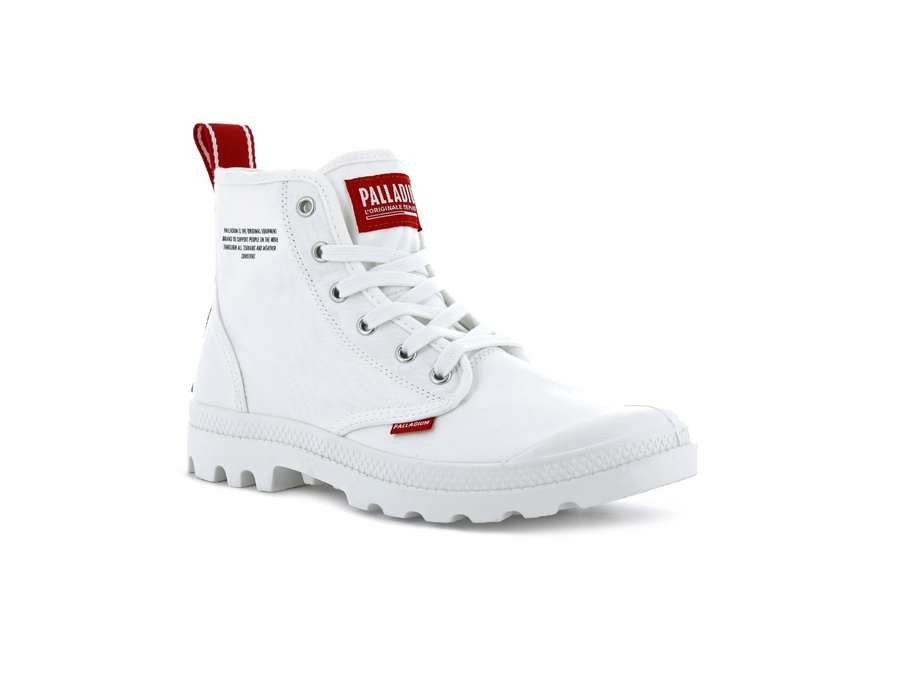 White Palladium Pampa Hi | AXY9927PB
