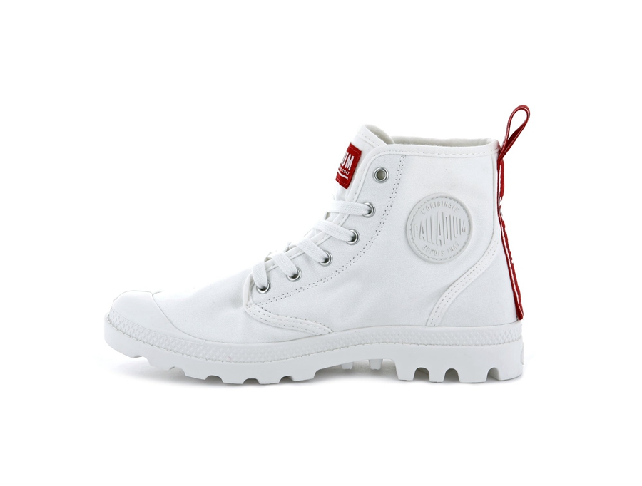 White Palladium Pampa Hi | AXY9927PB