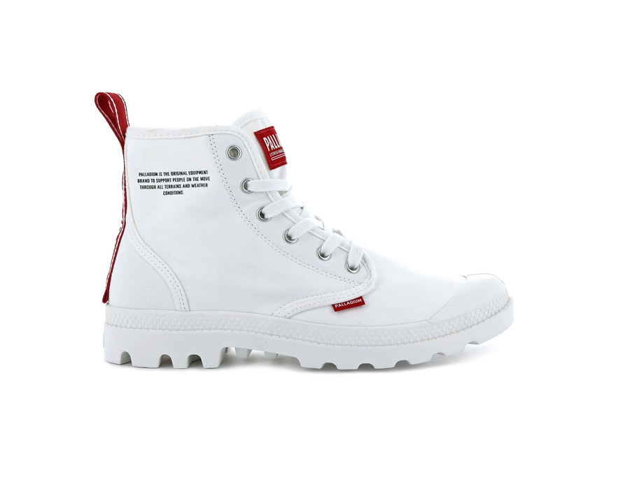 White Palladium Pampa Hi | AXY9927PB