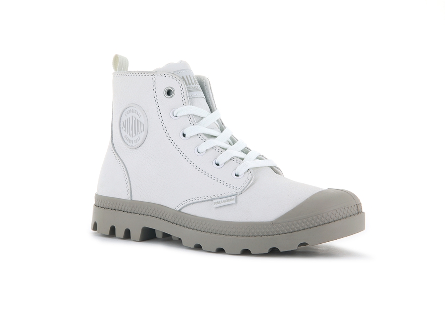 White Palladium Pampa Hi | NTQ10074KZ
