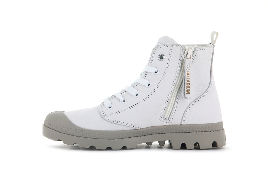 White Palladium Pampa Hi | NTQ10074KZ