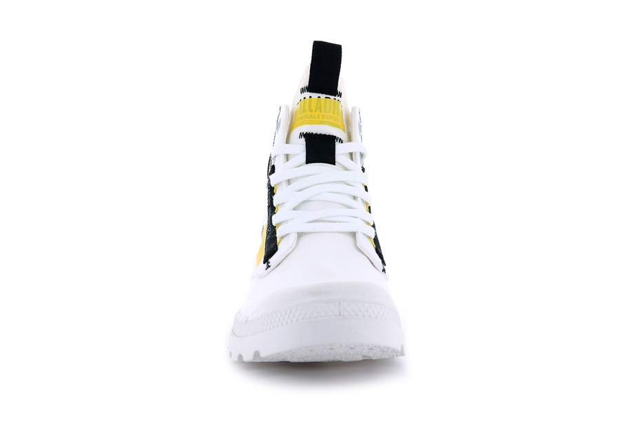 White Palladium Pampa Hi | PJC5519XO