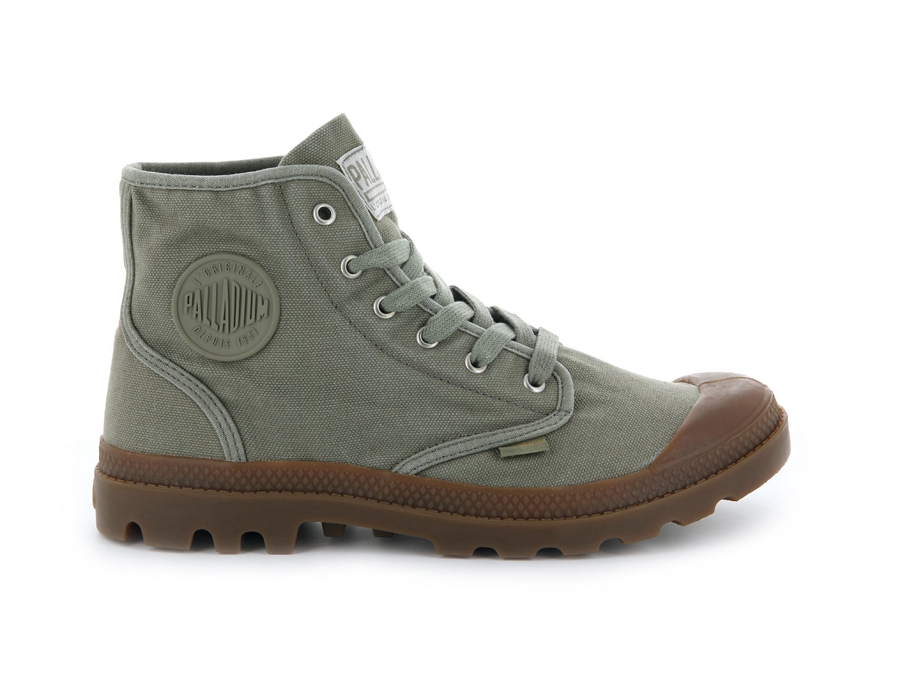 Dark Green Palladium Pampa Hi | RDV8086QB