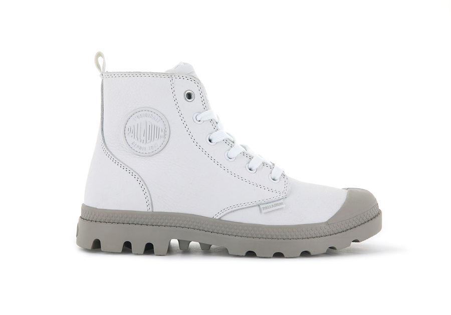 White Palladium Pampa Hi | NTQ10074KZ